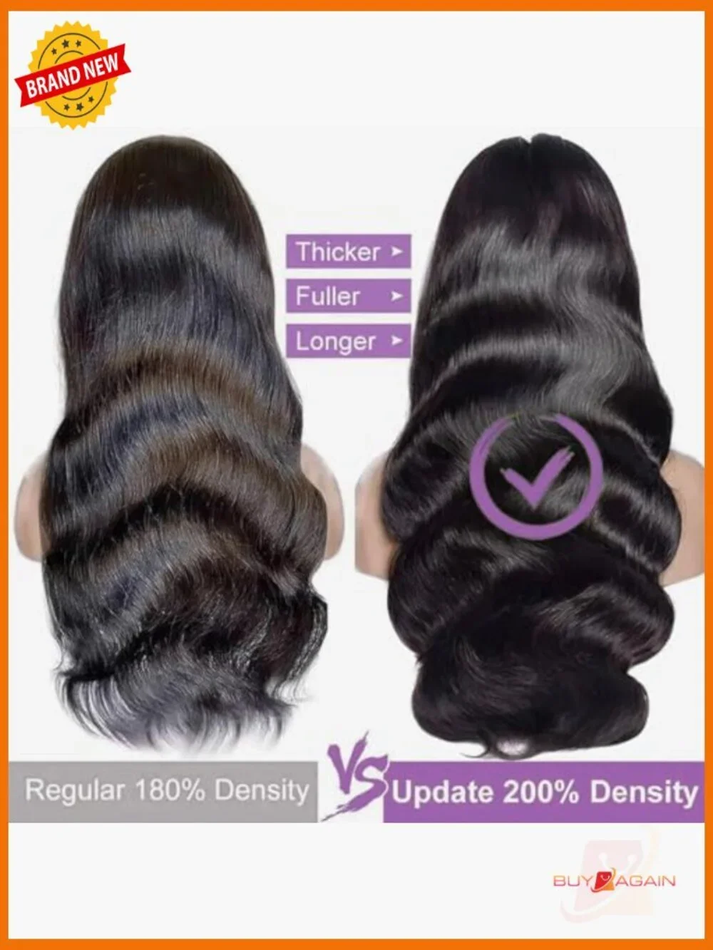 32 Inch 200 Density Body Wave Lace Front Wig HD 13x6 Pre Plucked Glueless
